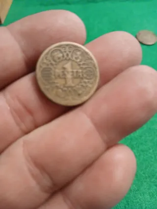 Moneda antigua 1 Peseta
