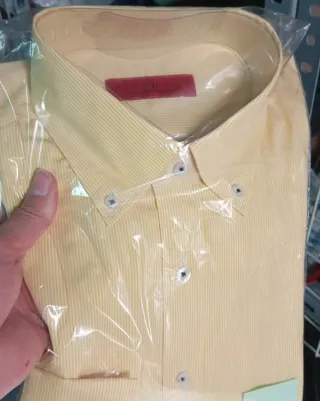 Camiseta Carolina Herrera Talla 16  Rayas Amarilla