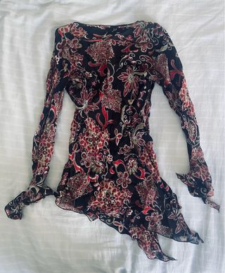 Túnica Jad Paris Estampada Talla M