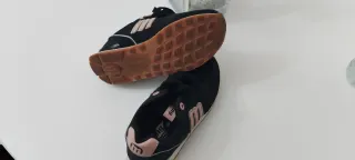 Tenis Mustang Mujer Negro y Rosa