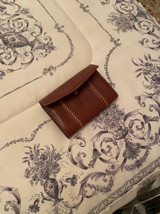 Cartera de piel para señora