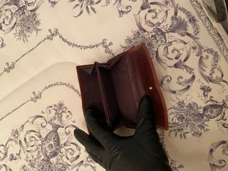 Cartera de piel para señora