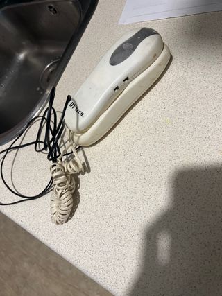 Teléfono fijo DVTECH blanco