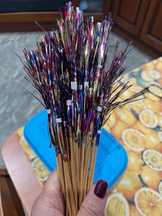 Decorazioni cocktail o gelati in carta e legno