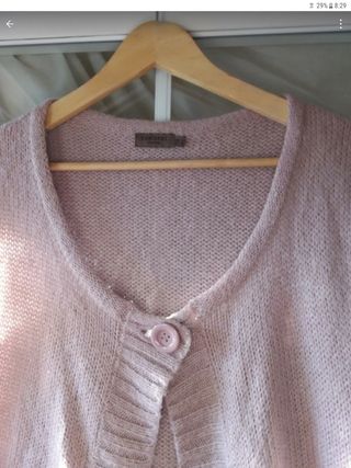 Chaleco punto mujer  Cortefiel M rosa