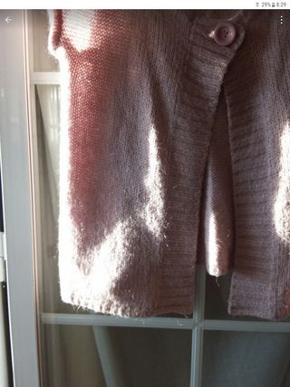 Chaleco punto mujer  Cortefiel M rosa