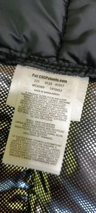 Cazadora Columbia Talla S Negra