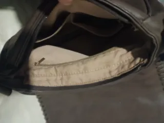 Bolso marrón bandolera