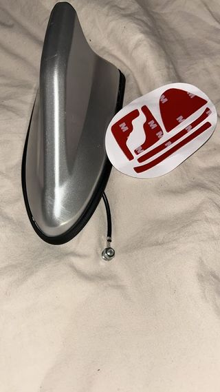 Palanca cambios y aleta tiburón