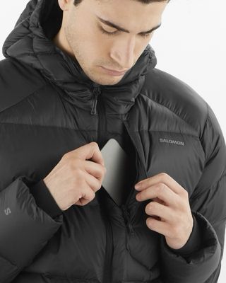 Chaqueta Salomon Outline Down Negra