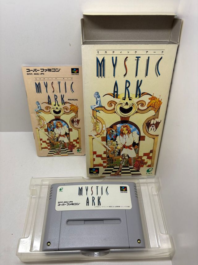Mystic Ark Super Famicom NTSC JAP RPG