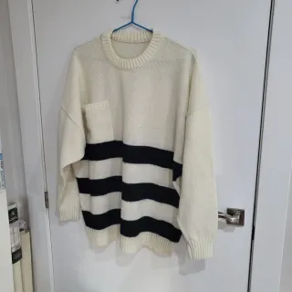 Conjunto Jersey y Falda Rayas M/L