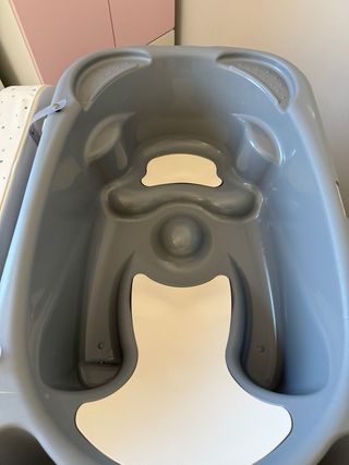Bañera Cambiador Cam Gris y Blanca