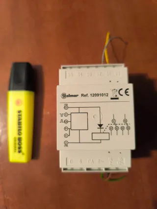 Unidad relé Golmar SAR-12/18 para sistemas Gtwin