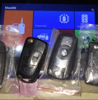 Llave de coche con mando