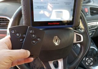 Llave de coche con mando