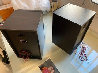 Altavoces Philips Negros/Marrones