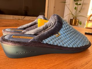 Zapatillas Nordikas Azul y Gris