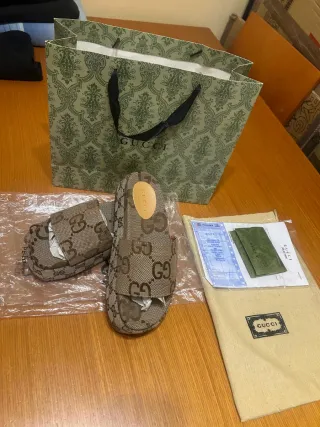 Sandalias Gucci Talla 38 Sin Uso