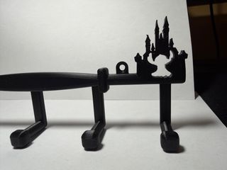 Portachiavi Disney Nero