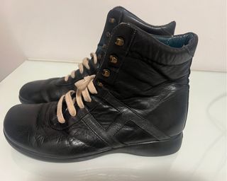 Botines Hispanitas Piel Negros