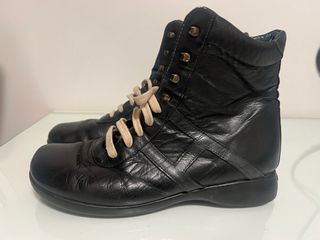 Botines Hispanitas Piel Negros