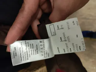 Traje Armani Negro/Gris Talla 50