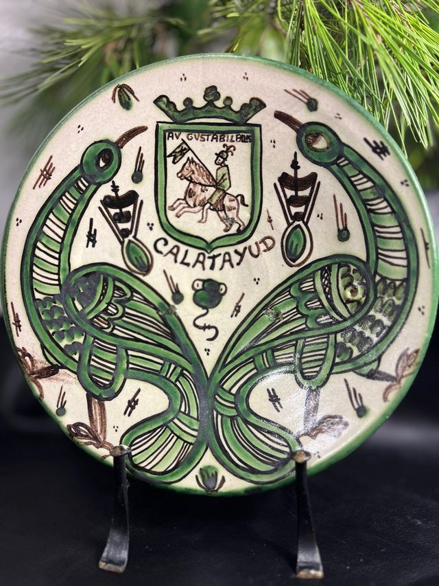 Piastrella decorativa Domingo Punter. Teruel.