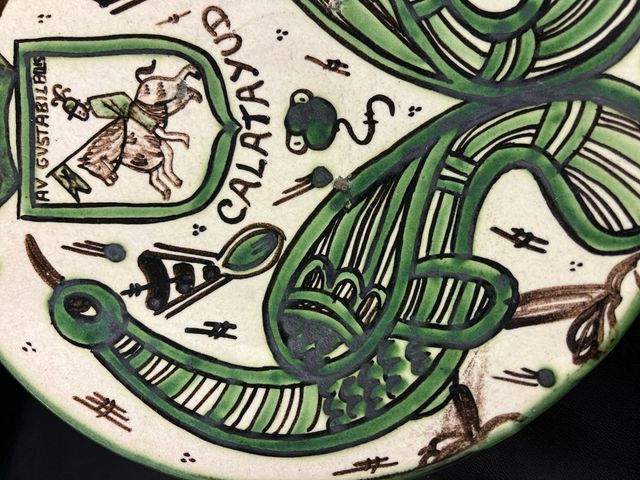 Piastrella decorativa Domingo Punter. Teruel.