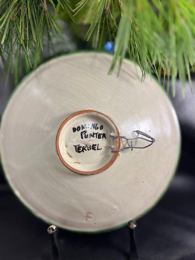 Piastrella decorativa Domingo Punter. Teruel.