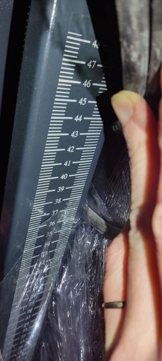 Precintadora automática de cajas seminueva.