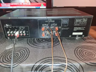 Equipo de música Technics negro