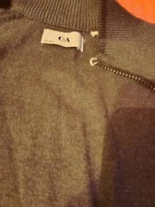 Cárdigan C&A gris talla S