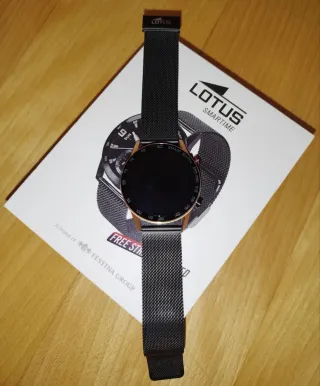 Reloj Lotus Smartime 50017/1 Negro/Dorado