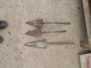 Reja de cultivador antigua