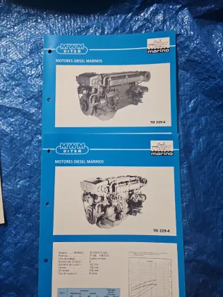 Lote 11 Manuales Motores Marinos MWM DITER