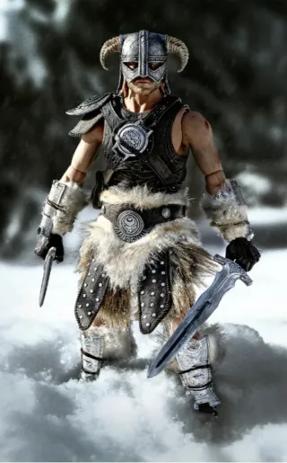 Figura Skyrim Dragonborn 1/6 Edición Deluxe