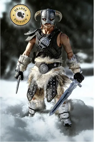 Figura Skyrim Dragonborn 1/6 Edición Deluxe