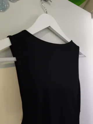 Vestido negro largo fiesta