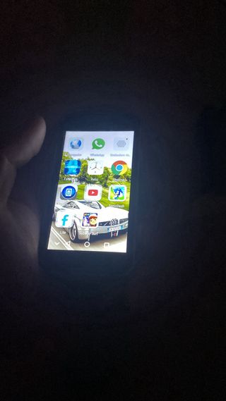 Smart Phone Azul Plata