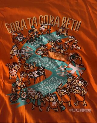 Camiseta Kukuxumusu Naranja
