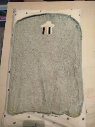 Colchón cambiador Vertbaudet +3 fundas