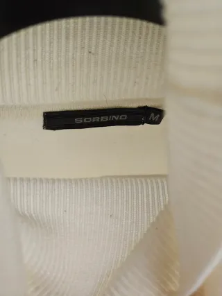 Maglione Sorbino Dolcevita Bianco