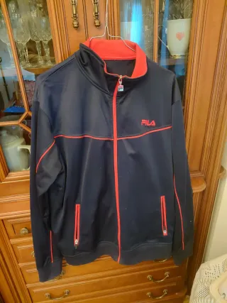 Chaqueta Fila Azul y Roja Hombre