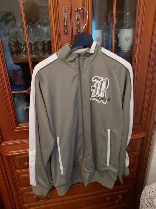 Chaqueta deportiva Reebok hombre verde