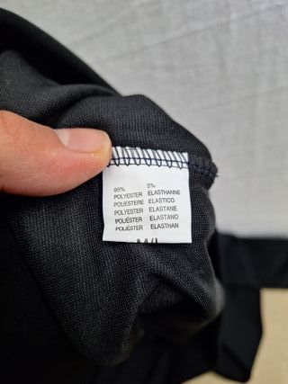 Pantaloni donna neri basic elasticizzati S/M