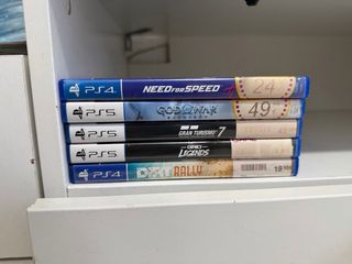 Playstation 5 con base y control azul