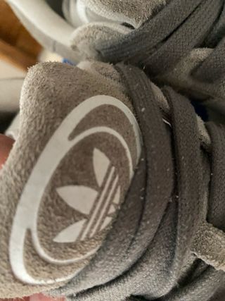 Zapatillas Adidas Campus Grises Blancas