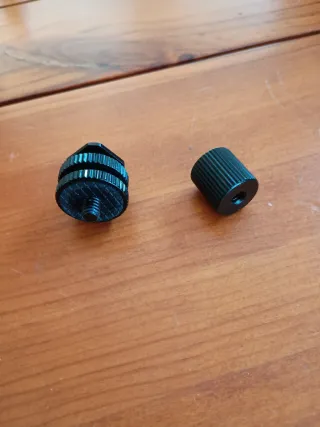 Adaptador Zapata Cámara Negro