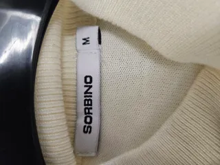 Maglione Sorbino Lupetto Bianco Taglia M